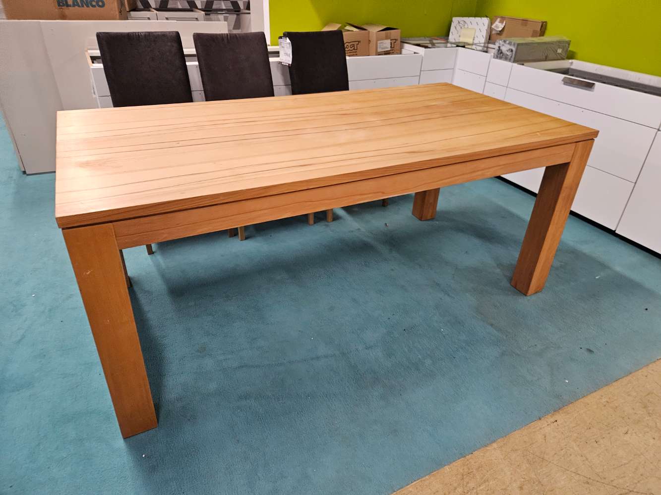 Esstisch XXL Massivholz Eiche ausziehbar bis 300cm statt 1599€