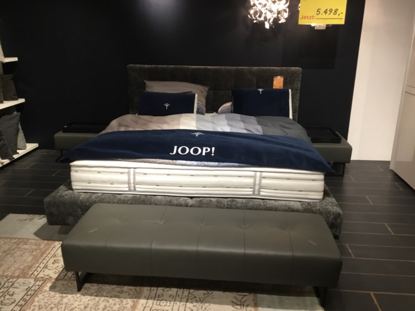 Möbel, Boxspringbett JOOP 180x200cm inkl. Bettkante und nakos