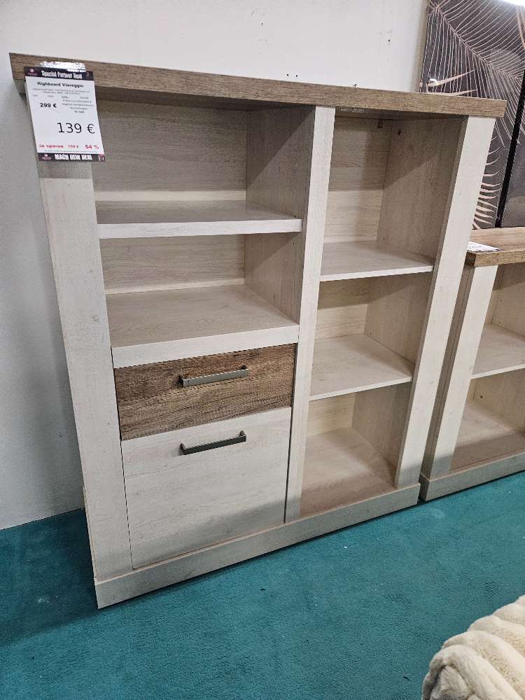 Highboard Viareggio Pinie Nachbildung statt 299€