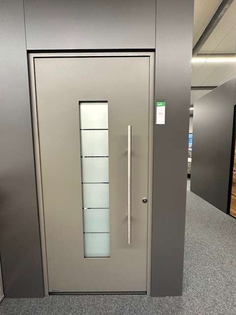 Haustür Thermo Safe – Graualiminium