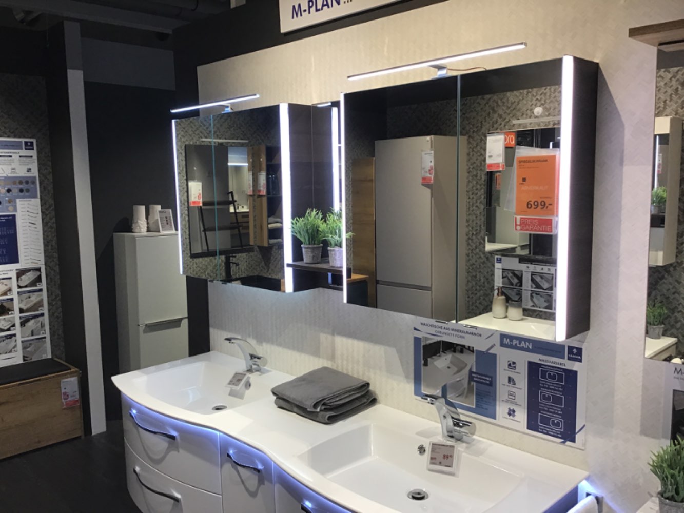 Spiegelschrank Pelipal boreas Pinie