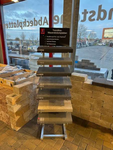 (JASTO) Mauerabdeckplatte Flach Abdeckplatten ( 1.Wahl)