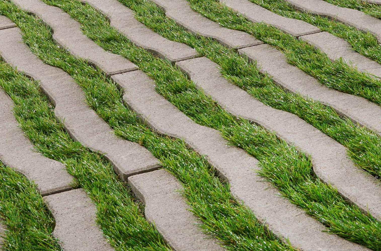 WaveLiner® Rasenwelle 60x40x12 cm grau  (2.Wahl)