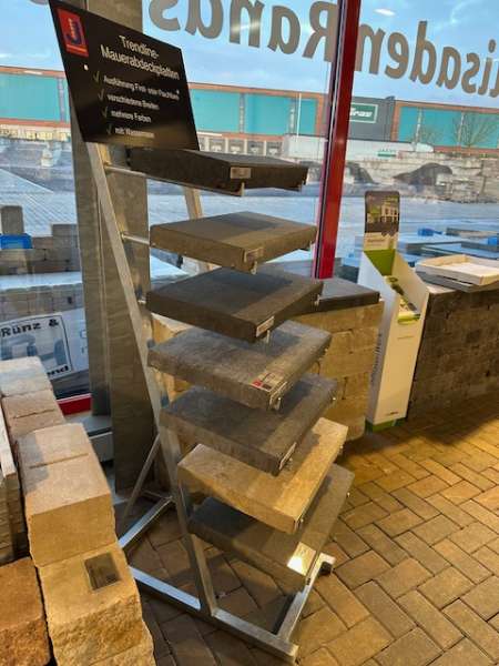 (JASTO) Mauerabdeckplatte Satteldach Abdeckplatten ( 1.Wahl)