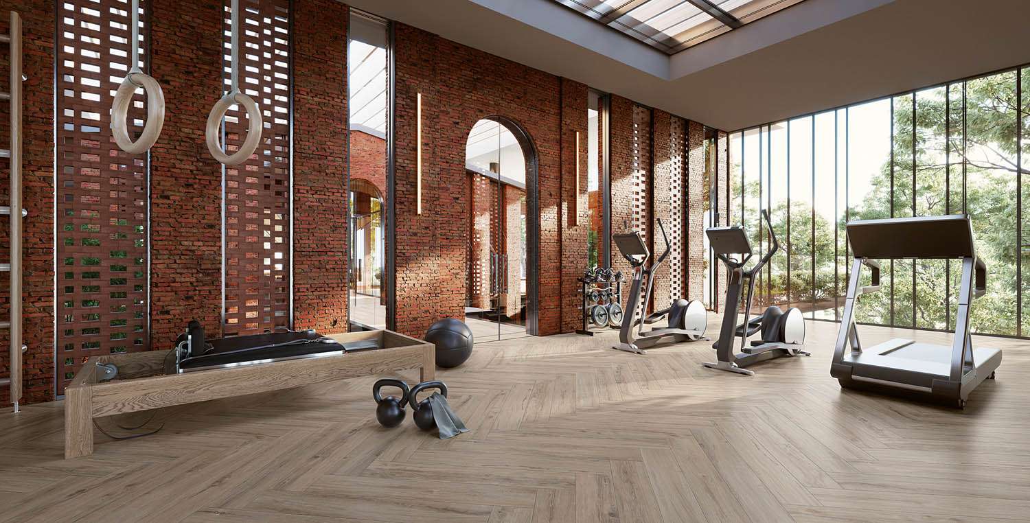 ABEA Holzoptik Keramik 120x20x0,95 cm ( 4 Farben )