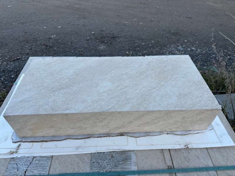 Arctia Stufen 80x35x15 cm beige meliert (2.Wahl)