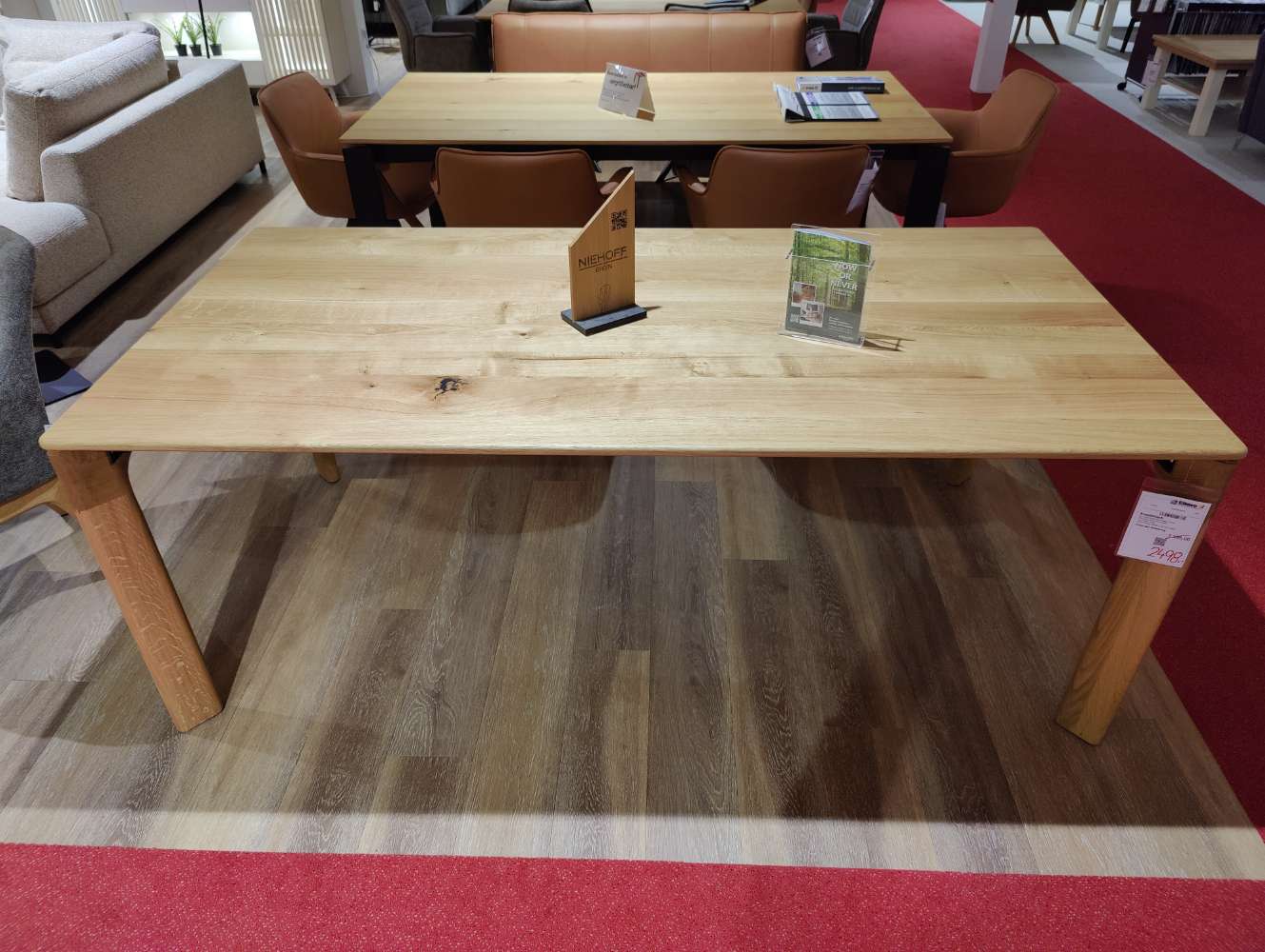 Esstisch – Niehoff GREEN – Eiche massiv – 200/320 x 100 cm