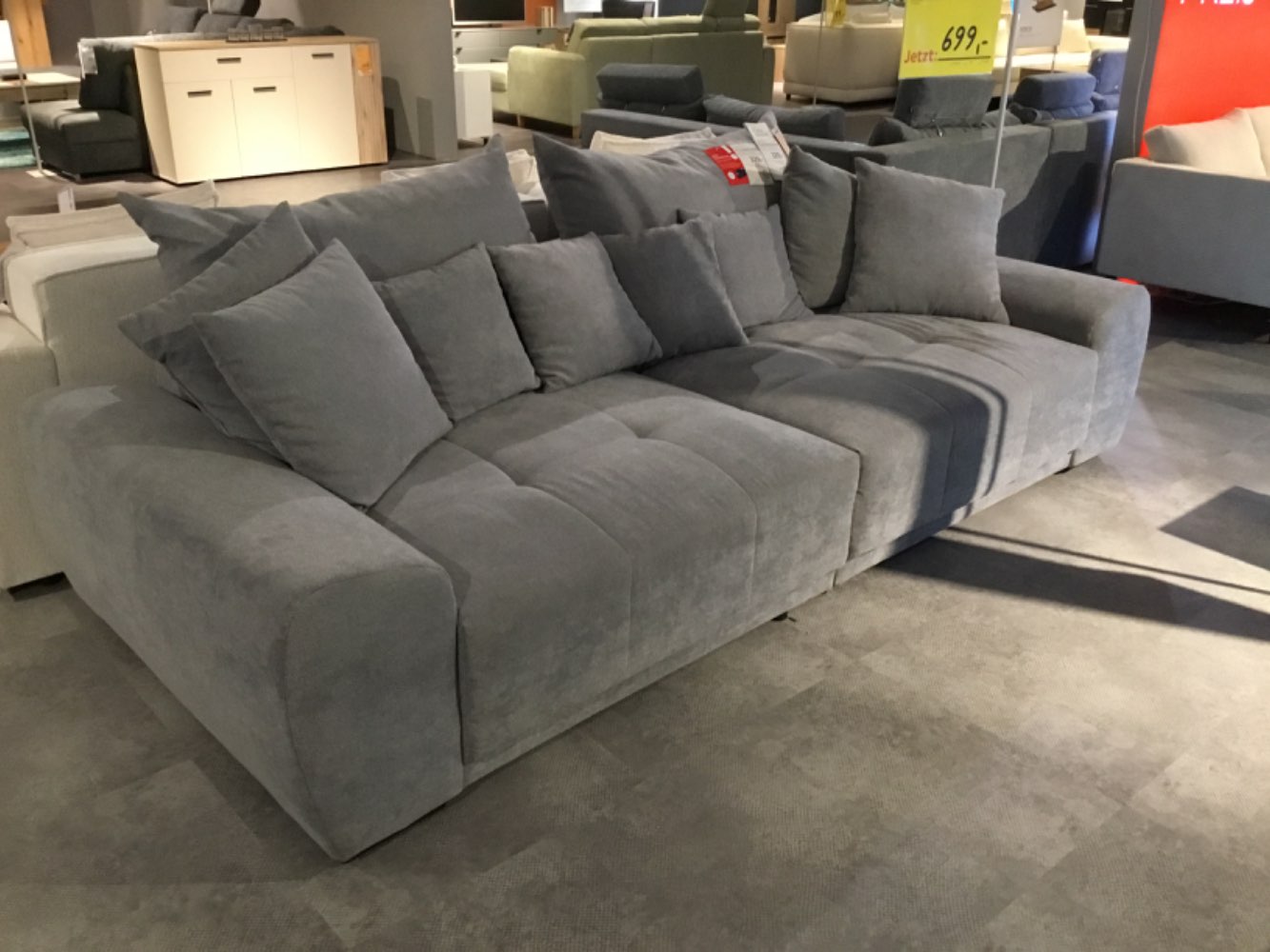Möbel,Gutmann,BigSofa Tavani,Grau,280cm Breit,XXXLutz
