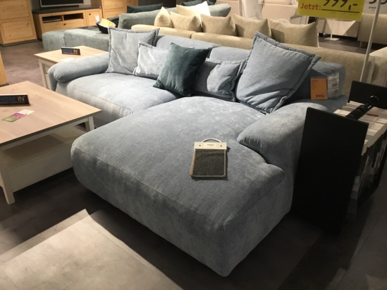 Möbel,Gutmann,Ecksofa Ponto,Blau,274cm Breit,XXXLutz