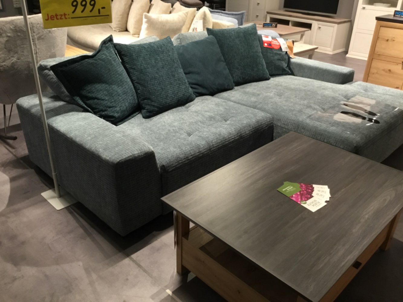 Möbel,Gutmann,Ecksofa June,Blau,ca. 270cm Breit,XXXLutz