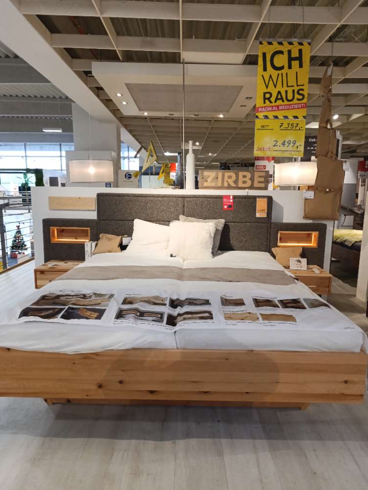 MÖBEL, VALNATURA, BETT, ZIRBELKIEFER MASSIV, XXXLUTZ