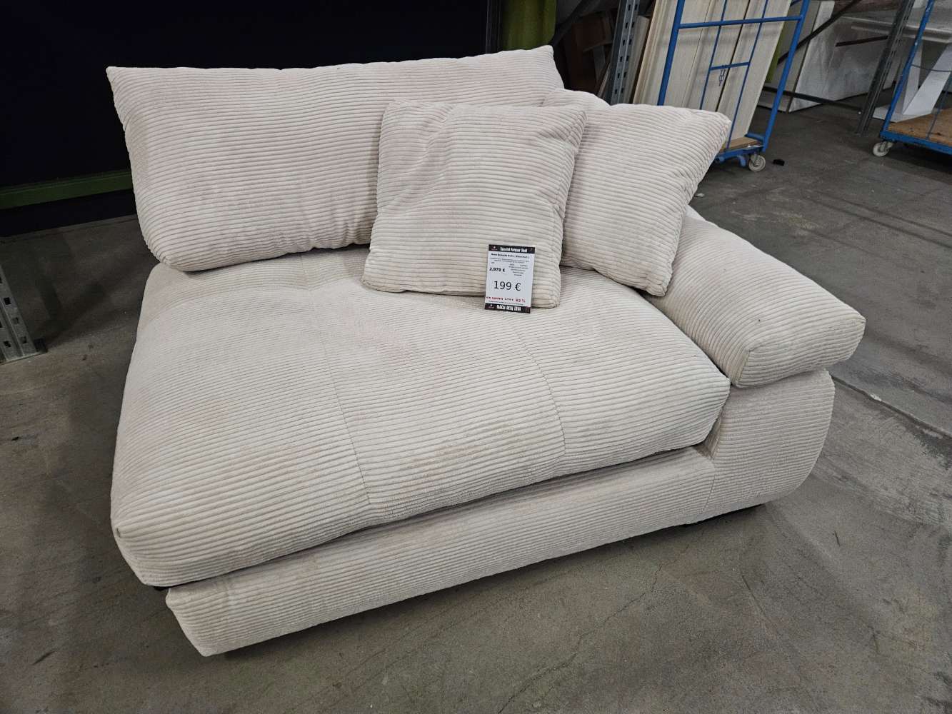 Bobb Ecksofa Hela Cordstoff (Einzelteil) statt 2979€