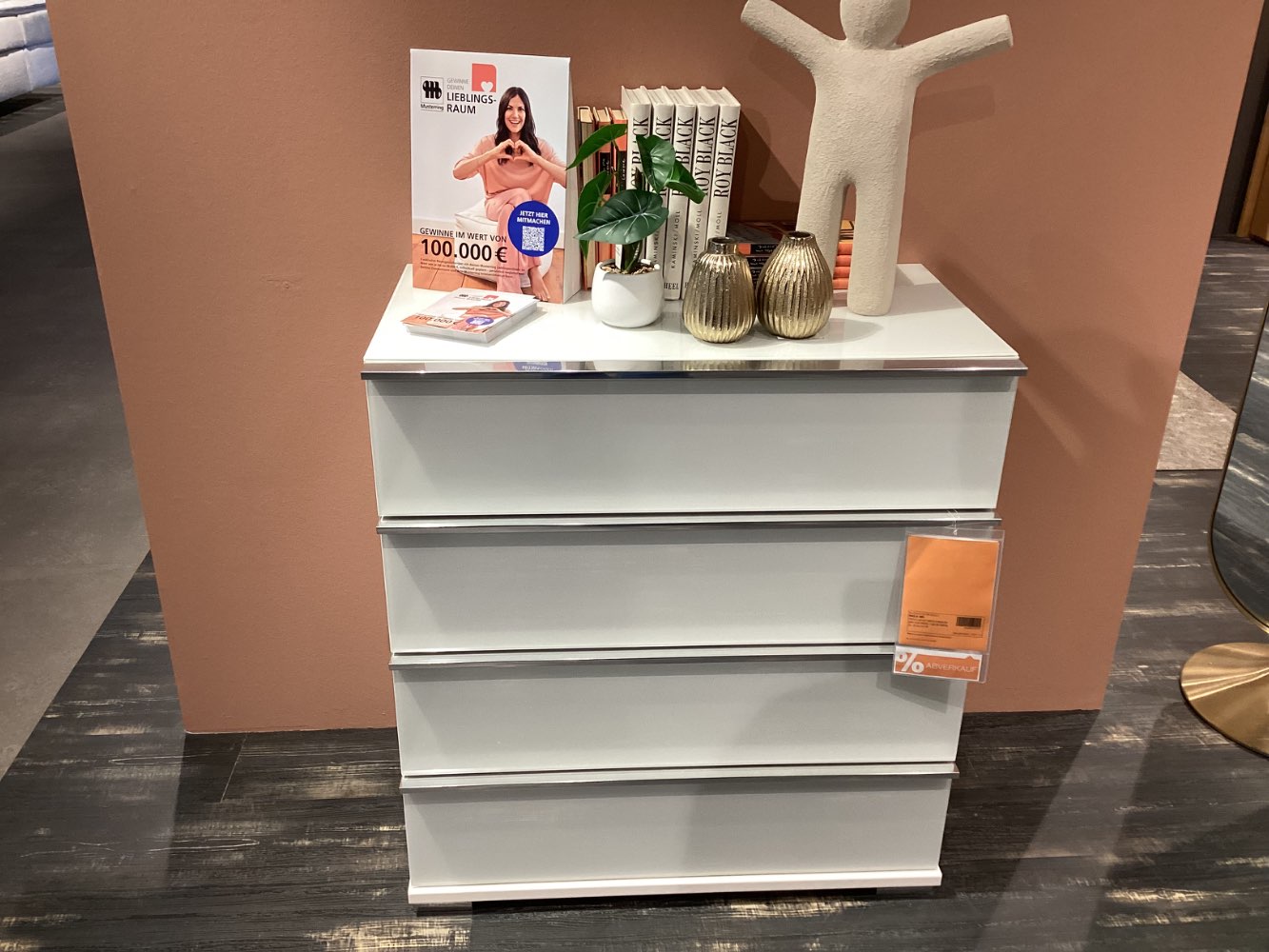 Möbel, Musterring Kommode, Imola, 75 x 82 x 42 cm , weiß