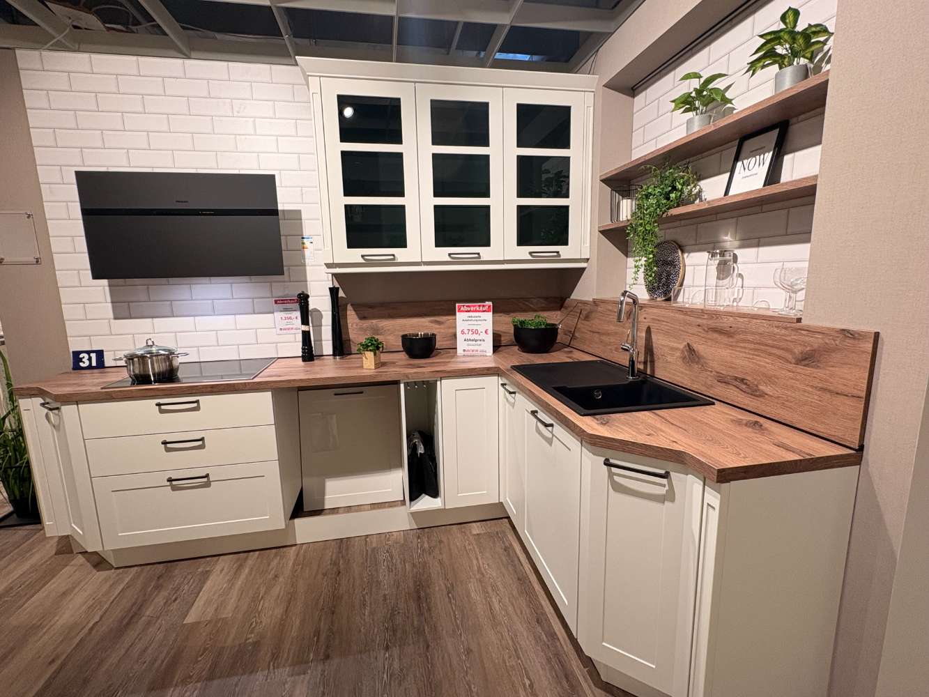 Nobilia Ausstellungsküche Sylt