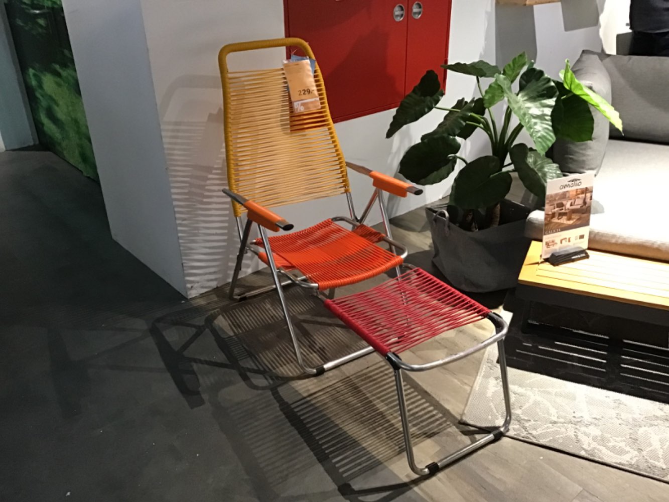 XXXLutz Ausstellungsstück Möbel Relaxsessel Spaghetti Multicolor