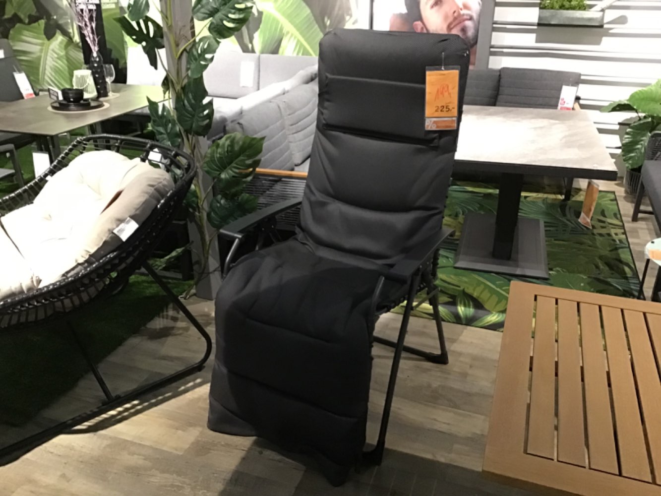 XXXLutz Ausstellungsstück Möbel Relaxsessel Oasi anthrazit Stahl