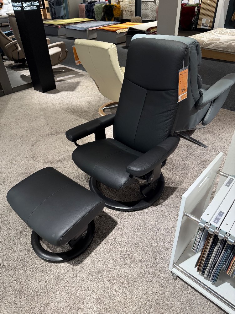 Möbel,Stressless Relaxsesselset City,76x109x76cm,schwarz,XXXLutz