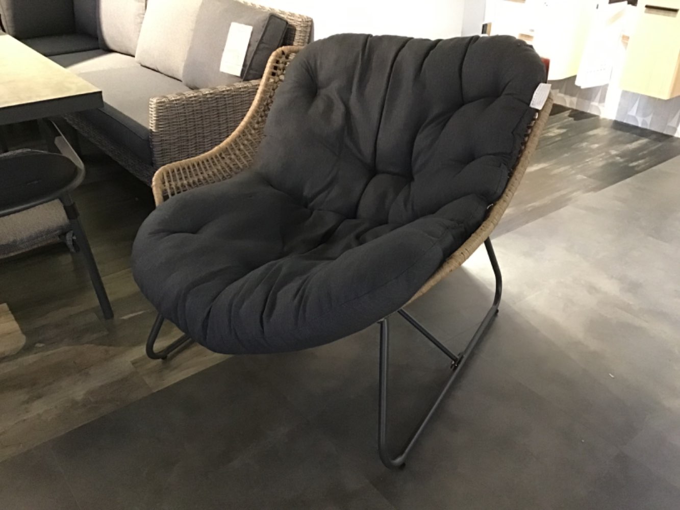 XXXLutz Ausstellungsstück Möbel Gartenstuhl Chambery grau braun