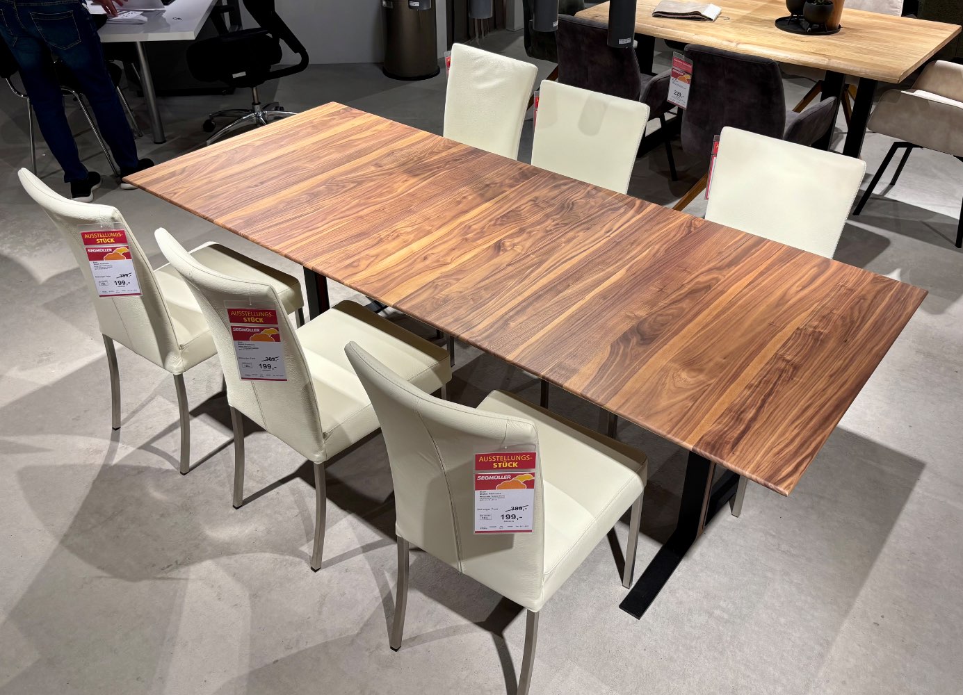 Stuhl- Gruppe „Penthouse“ in Leder von B. Plantagie