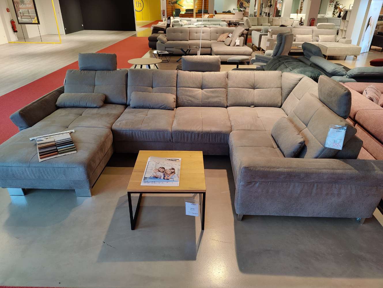 Wohnlandschaft – Garnitur – Ecksofa – mit Motor – Couch