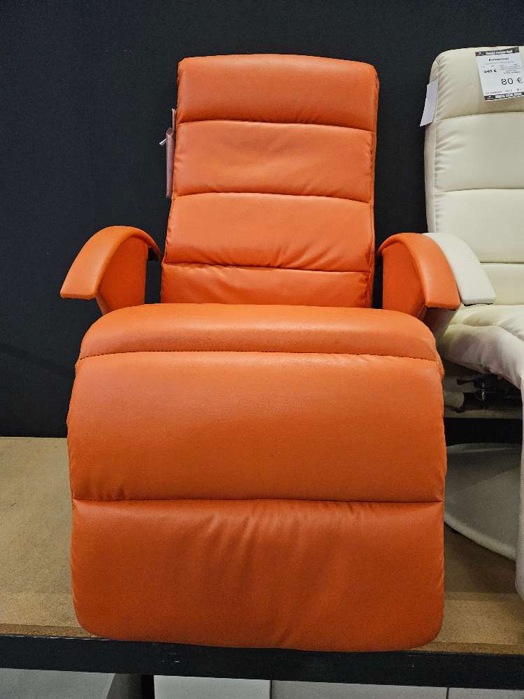 Relaxsessel Kunstleder Orange statt 259€
