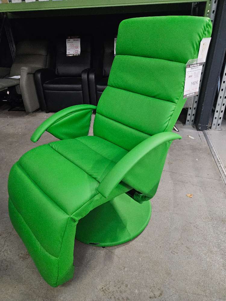 Relaxsessel Kunstleder Grün statt 259€