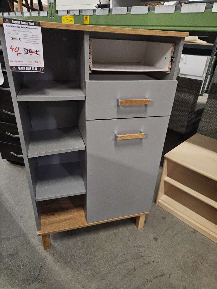 Schildmeyer Schuhkommode Platingrau statt 369€