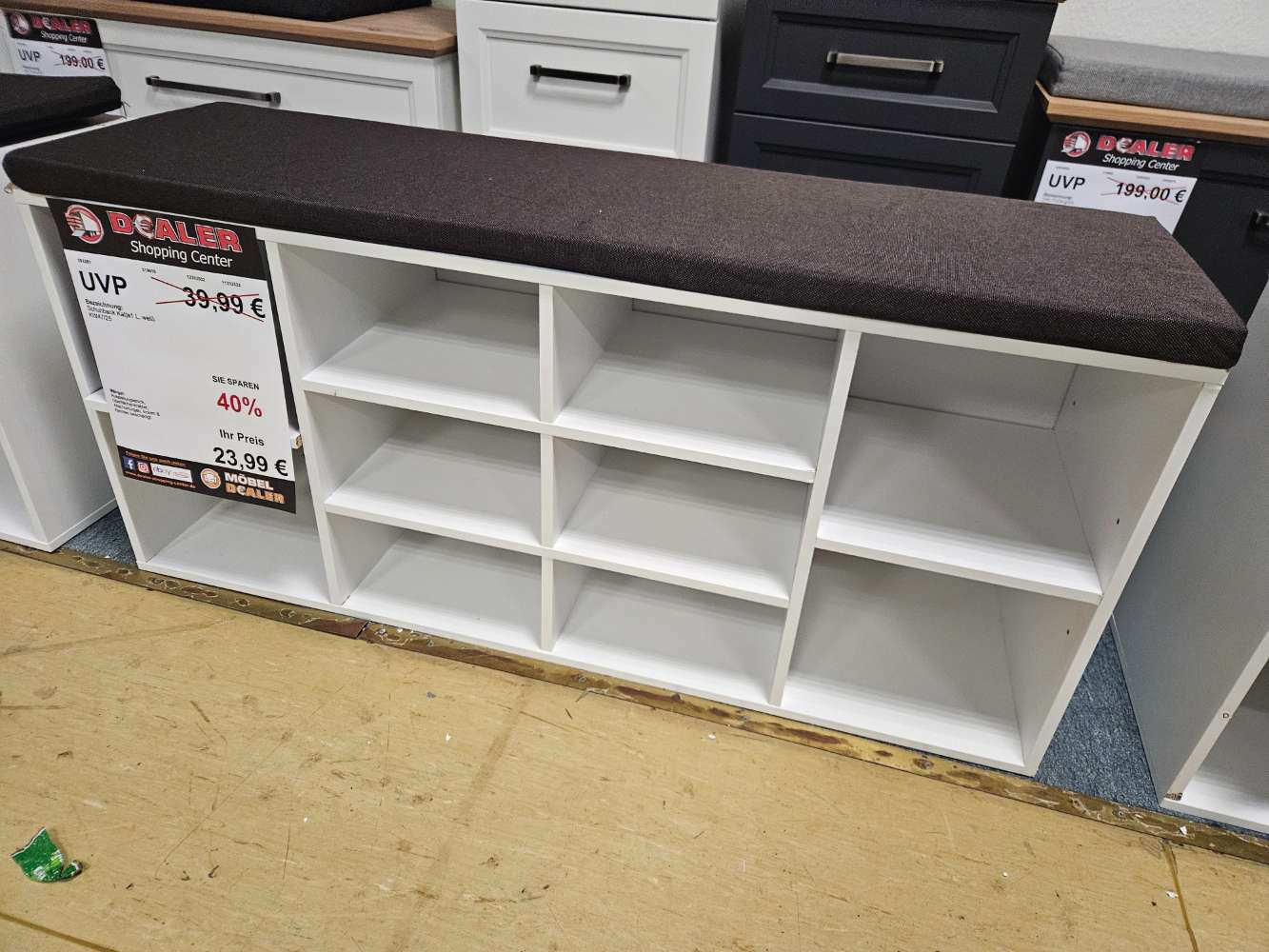 Schuhbank Katja Weiß statt 39,99€