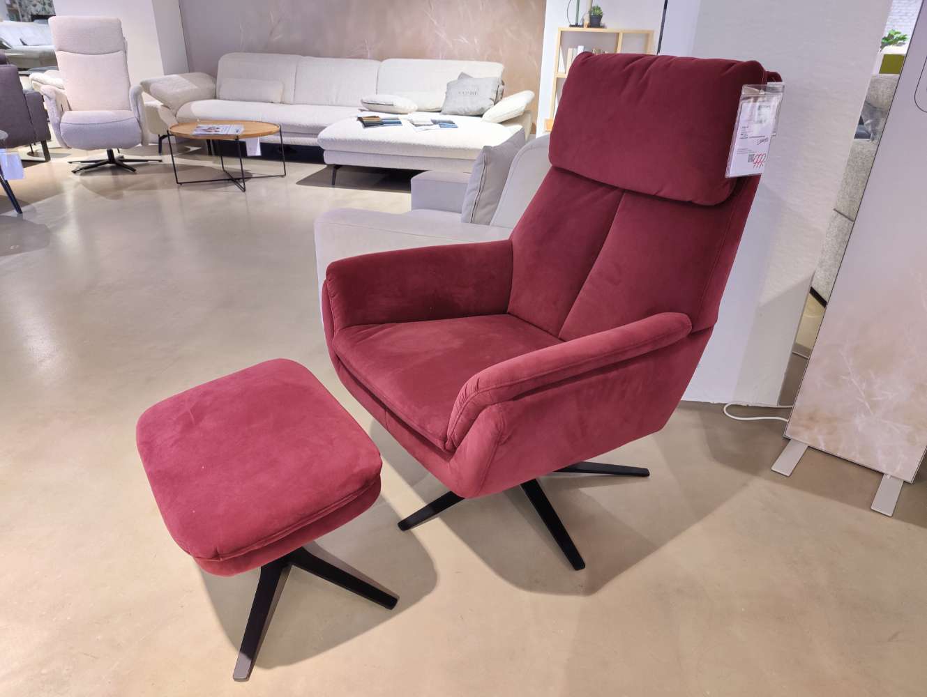 Relaxsessel – TV-Sessel – Fernsehsessel mit Hocker