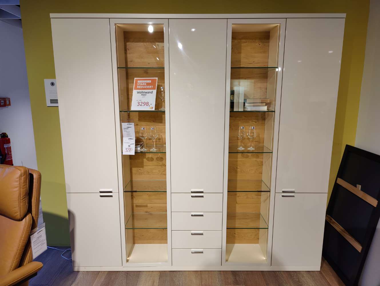 Wohnwand – VENUE – RMW – Varianta – Vitrinenkombination
