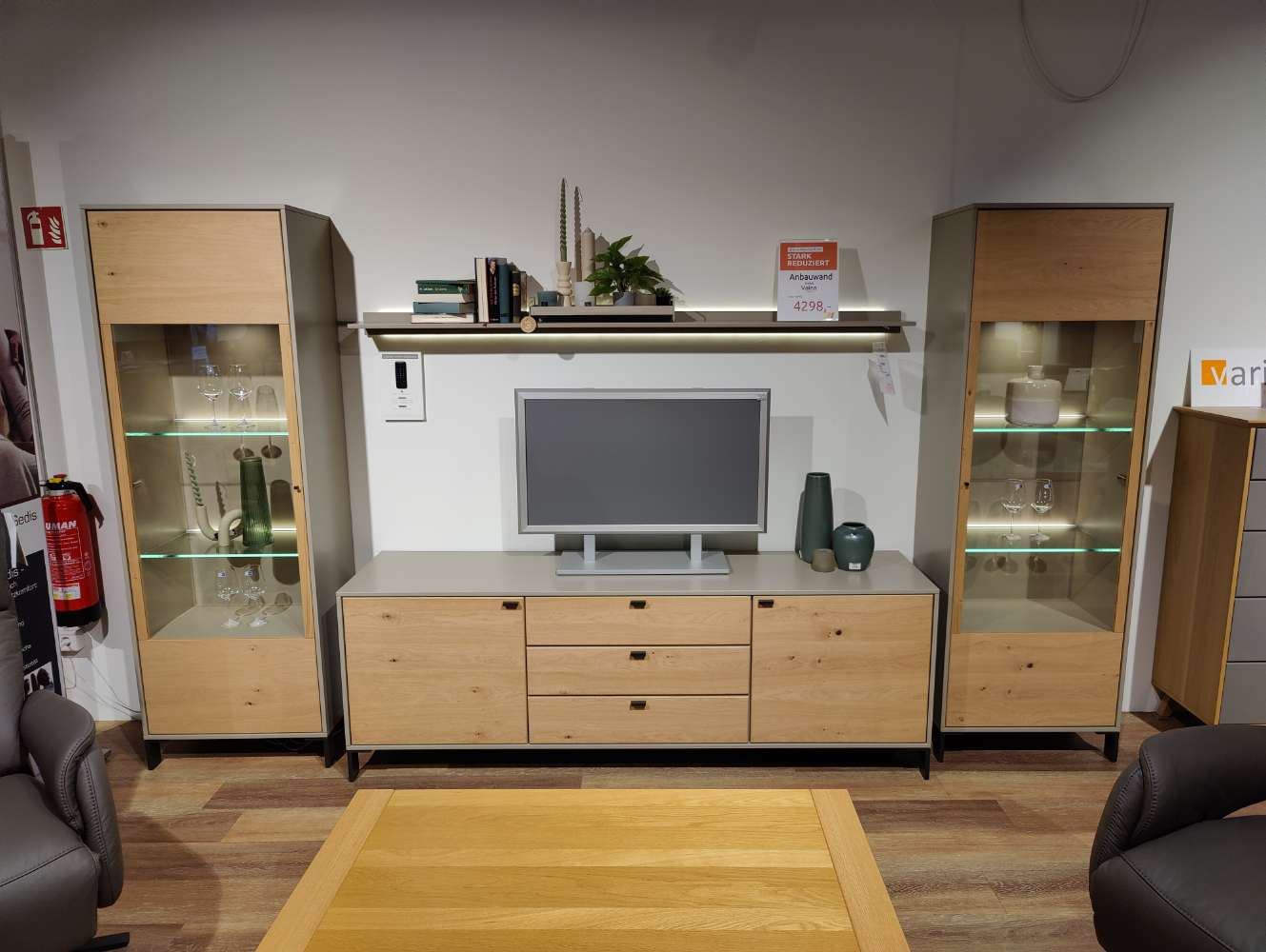 Wohnwand – VALEA – RMW – Varianta – inkl. Beleuchtung