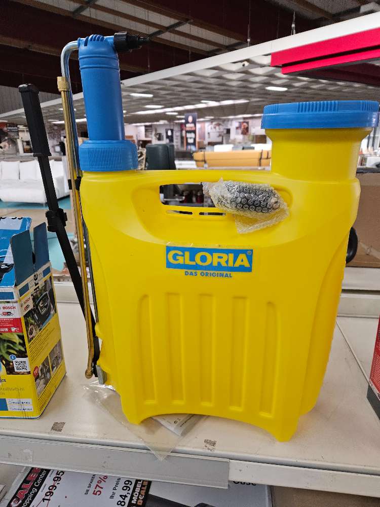 Gloria Kolbenrückensprühgerät Spritze statt 104,90€