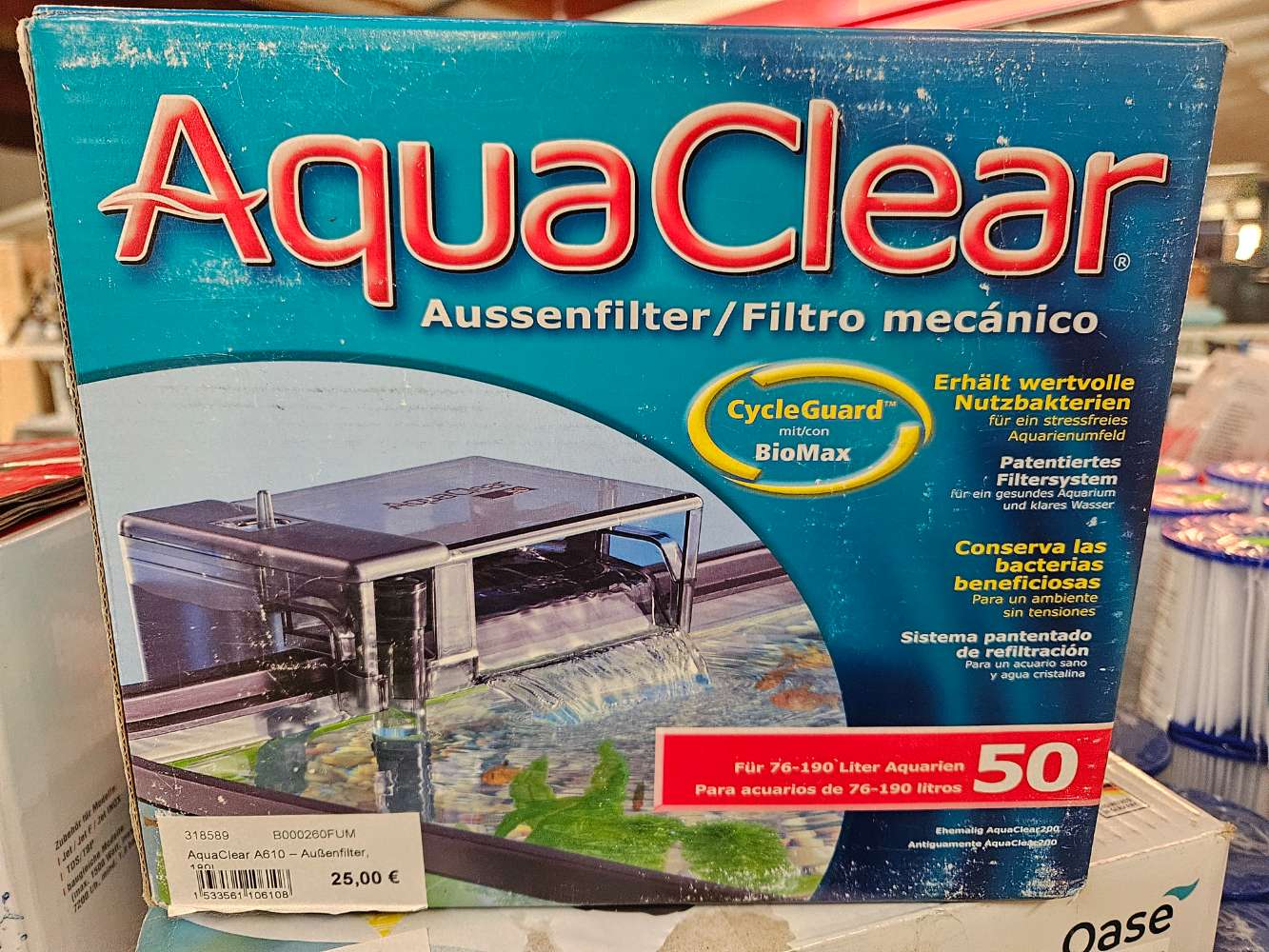 Aqua Clear Außenfilter für Aquarium statt 49,99€
