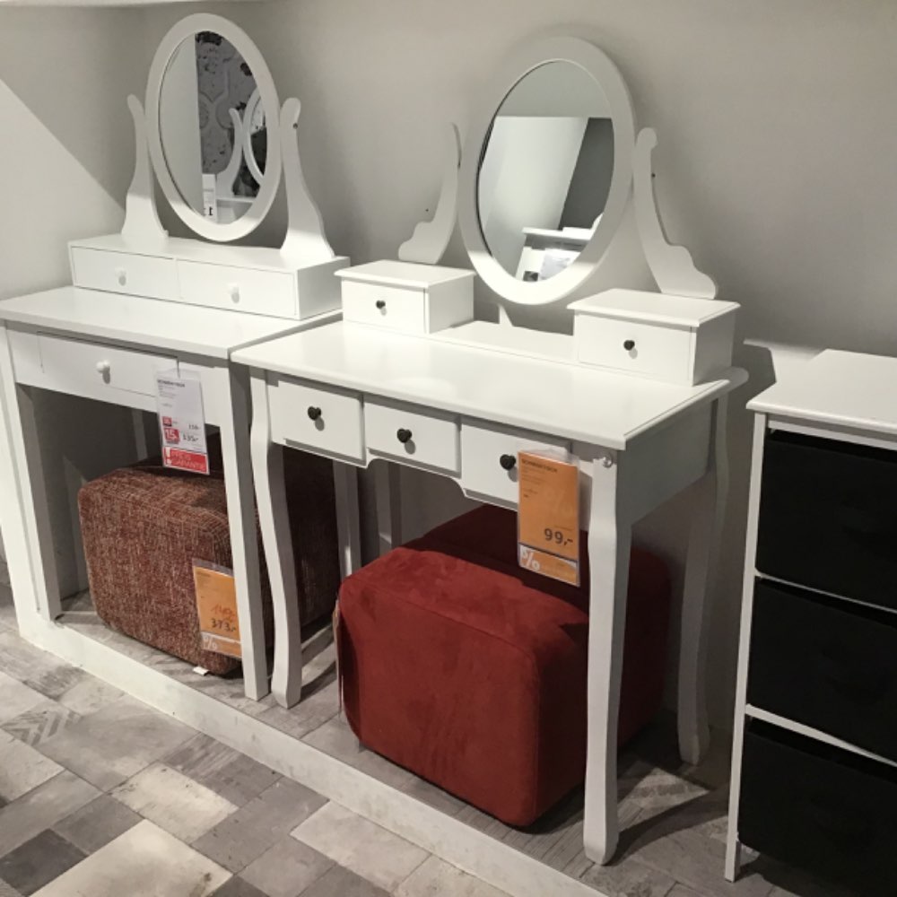XXXLutz Ausstellungsstück Möbel Schminktisch Simone weiß