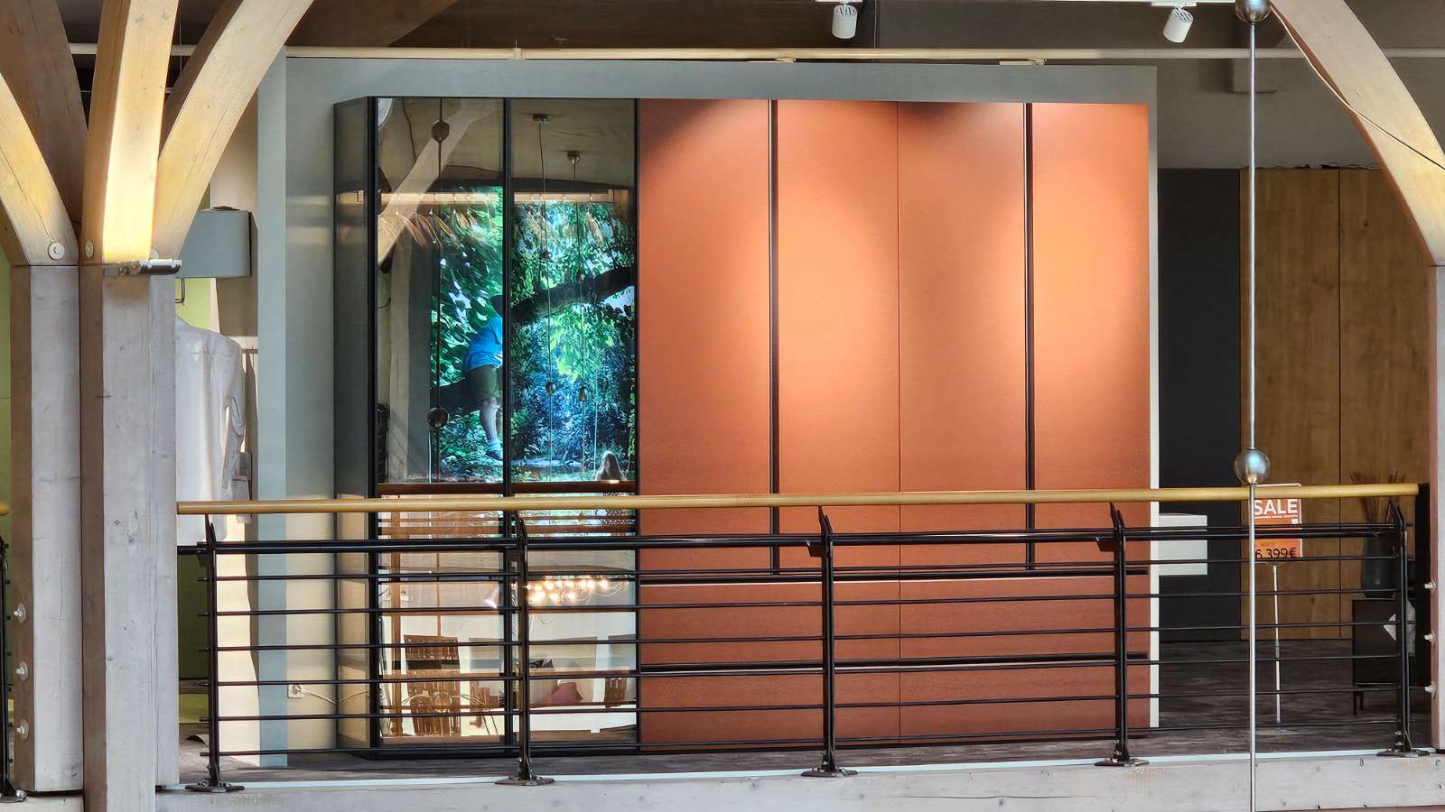 Möbel, Novamobili Kleiderschrank Night Collection 6-türig