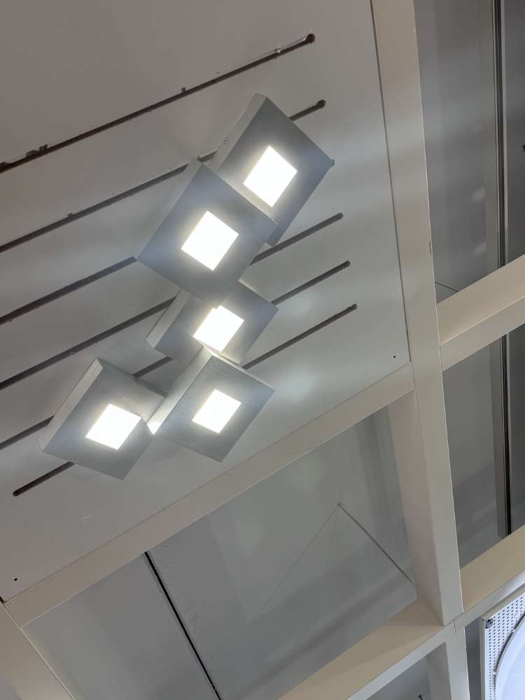 Bopp, Deckenleuchte Cubus, Aluminium, XXXLutz Karlsruhe