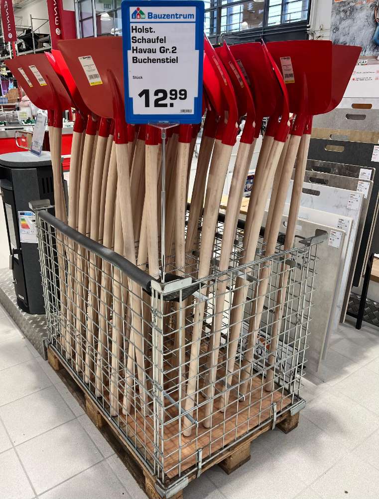 Holst. Schaufel Havau Gr. 2 Buchenstiel  / Uetersen