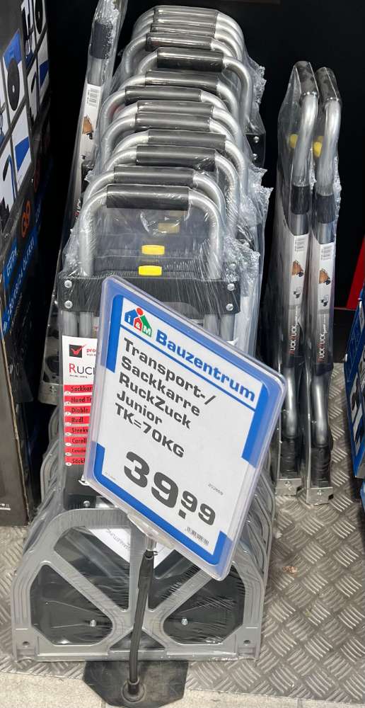 Transport-/ Sackkarre RuckZuck Junior TK=70KG / Uetersen