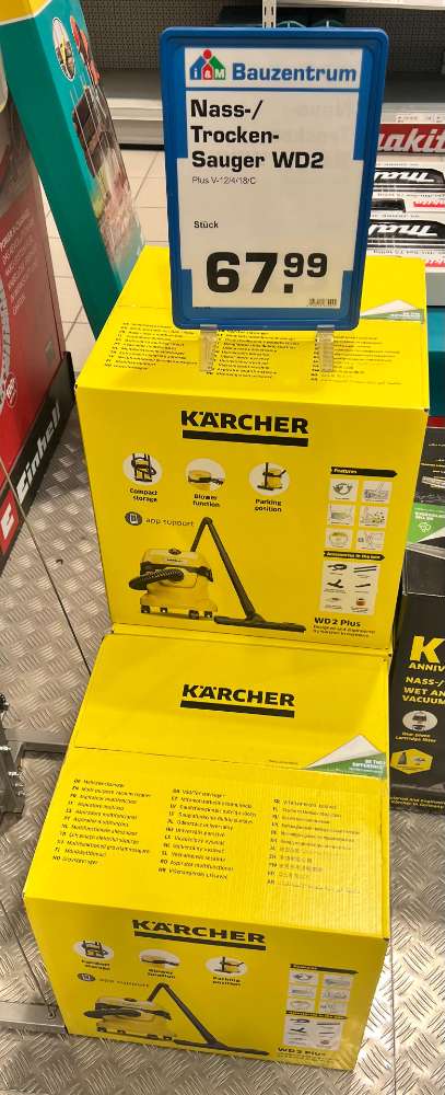 Nass-/Trockensauger WD2 / Uetersen