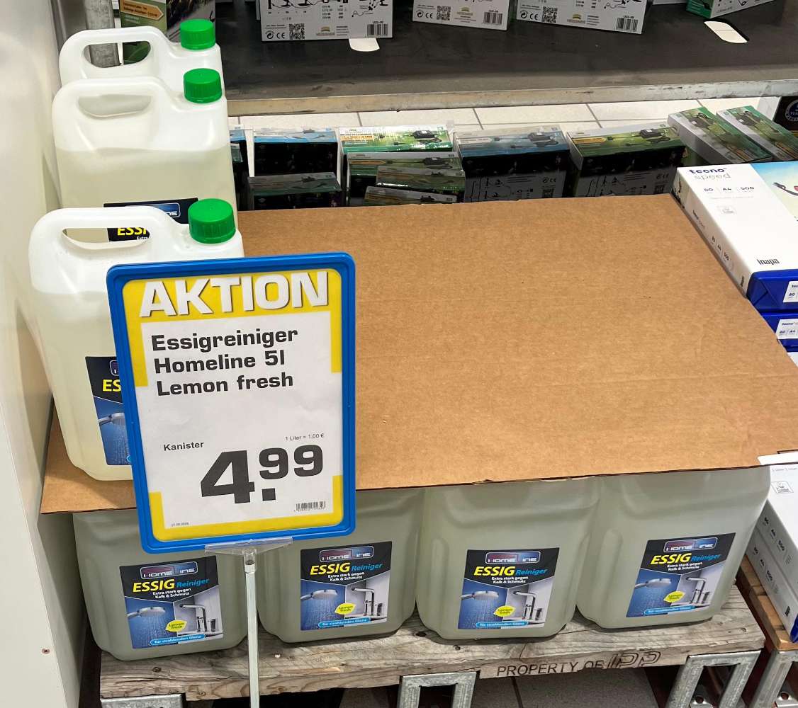 Essigreiniger Homeline 5L Lemon Fresh / Uetersen