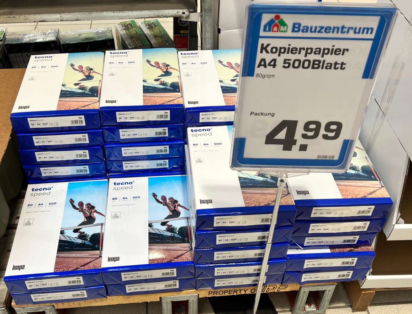 Kopierpapier A4 500 Blatt / Uetersen