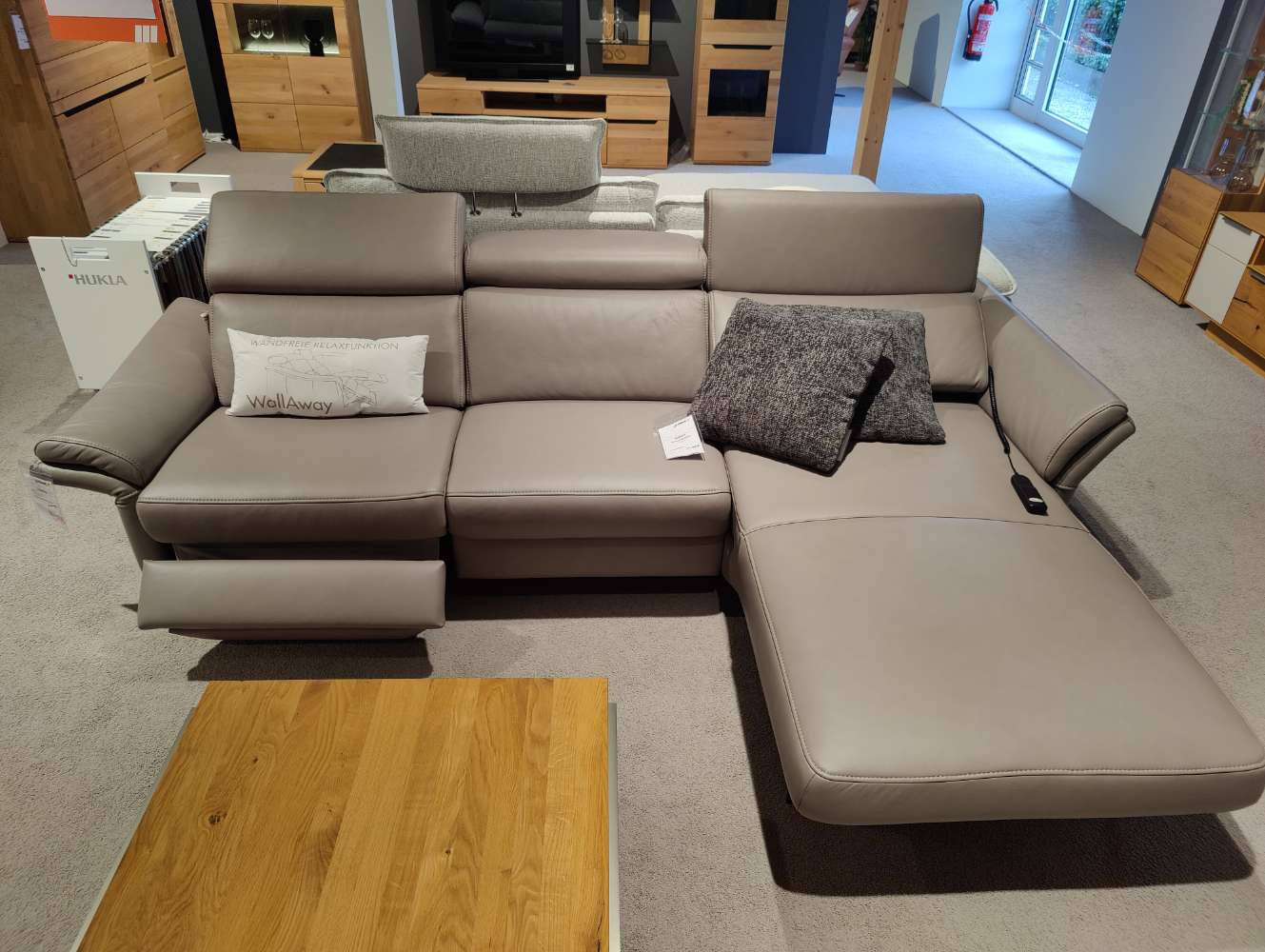 Ecksofa – Garnitur – INTERLIVING 4055 – Ledersofa – mit Motor