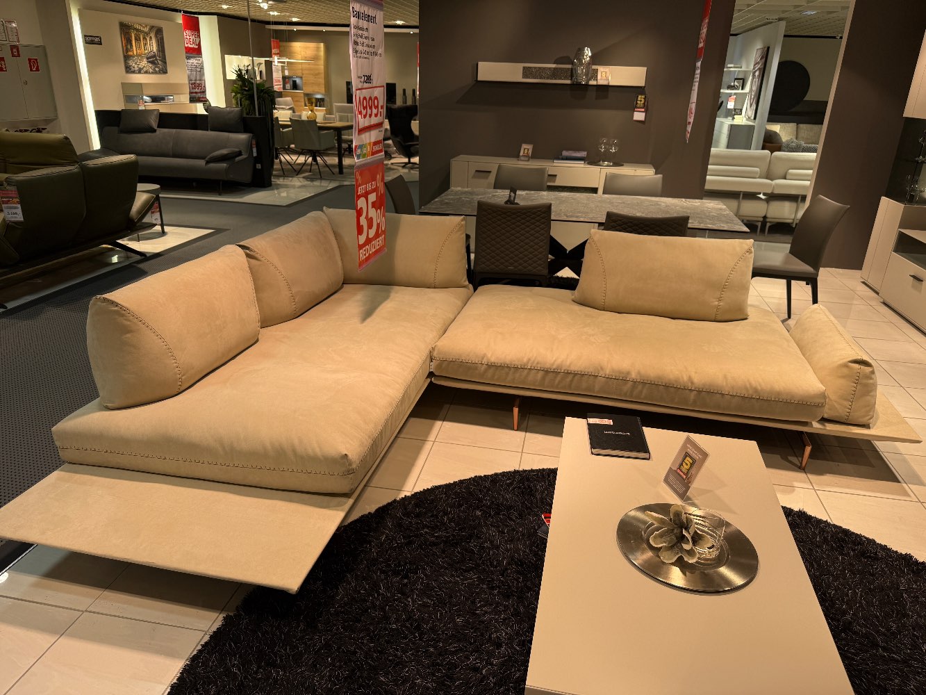 Sofa „Gianduiotto“ von Calia