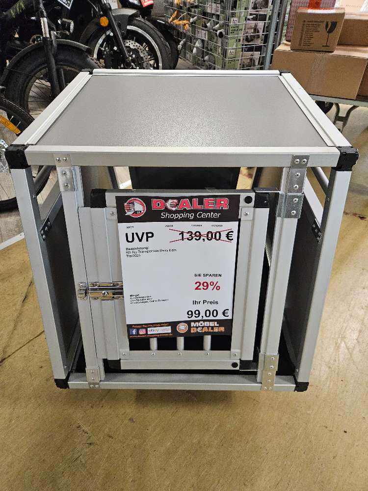 Alu Transportbox Hundebox Barry klein statt 139€