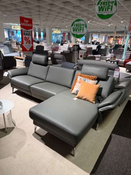 Leder Garnitur mit Funktionen