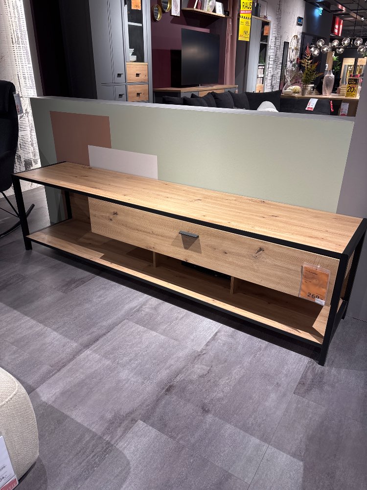 Möbel, Lowboard, Eiche Artisan, XXXLutz