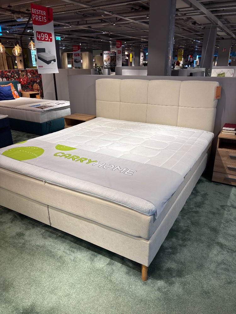 Möbel, Boxspringbett, Beige, XXXLutz