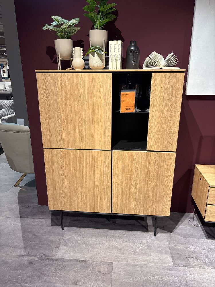 Möbel, Highboard, Eiche, XXXLutz