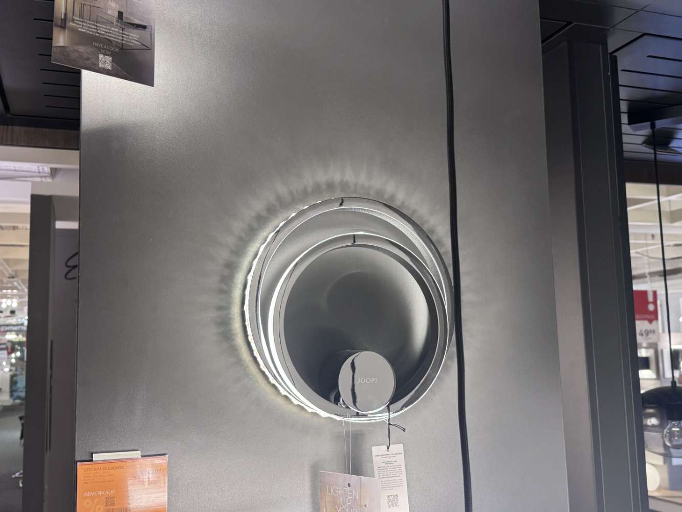 Joop, Wandleuchte Jewel Lights, Chrom/Kristall, XXXLutz Karlsruhe