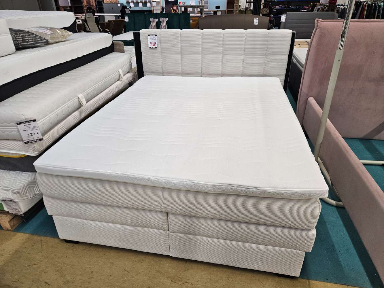 Boxspringbett Canto 160x200cm van Doorn Cordstoff statt 4799€